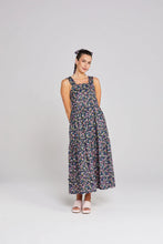 Load image into Gallery viewer, Ziggy Zag Dress-Midnight Garden