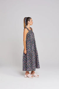 Ziggy Zag Dress-Midnight Garden