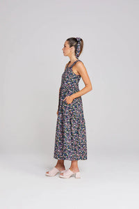 Ziggy Zag Dress-Midnight Garden