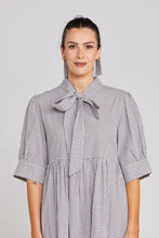 Load image into Gallery viewer, Nightfall Dress-Midnight Checkers