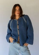 Load image into Gallery viewer, Heidelburg Cardigan-Pacific Blue
