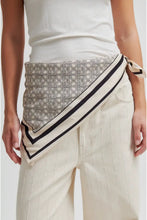 Load image into Gallery viewer, Monogram Scarf-Whitecap Gray