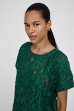 Load image into Gallery viewer, Enia Top Orchid Lace-Verdant Green