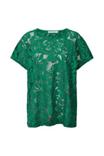Load image into Gallery viewer, Enia Top Orchid Lace-Verdant Green