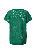 Load image into Gallery viewer, Enia Top Orchid Lace-Verdant Green