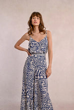 Load image into Gallery viewer, Wide Leg Pants-Denim Blue Maggy