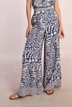 Load image into Gallery viewer, Wide Leg Pants-Denim Blue Maggy