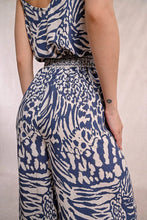 Load image into Gallery viewer, Wide Leg Pants-Denim Blue Maggy