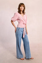 Load image into Gallery viewer, Wrap Top-Pink