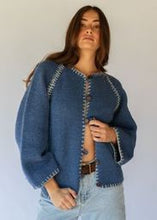Load image into Gallery viewer, Heidelburg Cardigan-Pacific Blue