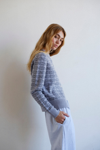 Load image into Gallery viewer, CPD Monogram Cardigan-Sky/Navy
