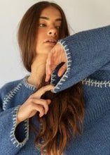 Load image into Gallery viewer, Heidelburg Cardigan-Pacific Blue