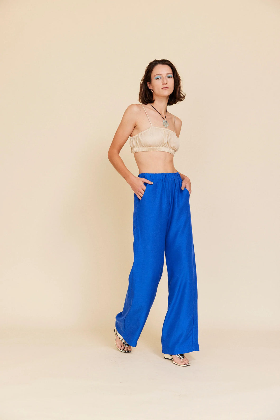 Painter Pant-Cobalt Blue
