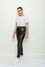 Load image into Gallery viewer, Jenson Leather Jogger-Black