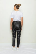 Load image into Gallery viewer, Jenson Leather Jogger-Black