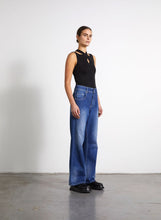 Load image into Gallery viewer, Stone Washed Denim Jeans