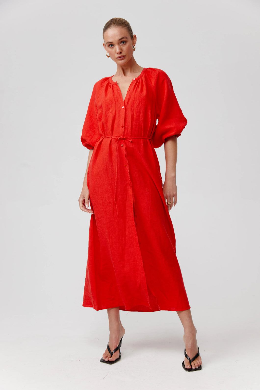 Coco Dress-Ruby Red