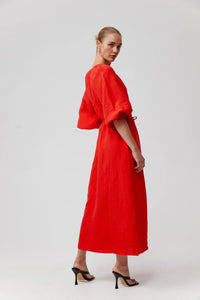 Coco Dress-Ruby Red