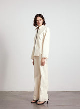 Load image into Gallery viewer, Women&#39;s Denim Zipper Jacket-Ivory