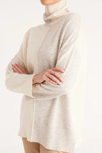 Load image into Gallery viewer, Cashmere Oversized Jumper-Grey Marle