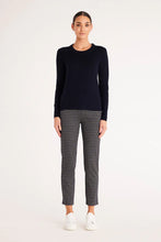 Load image into Gallery viewer, Liv Houndstooth Pant-Navy