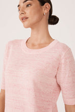 Load image into Gallery viewer, Linen Knit Tee-Pale Pink