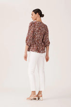 Load image into Gallery viewer, Bari Blouse-Spring Floral Print