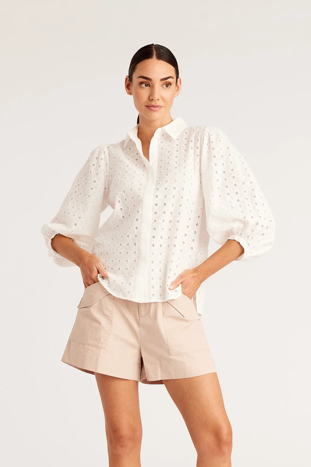 Camille Blouse-White