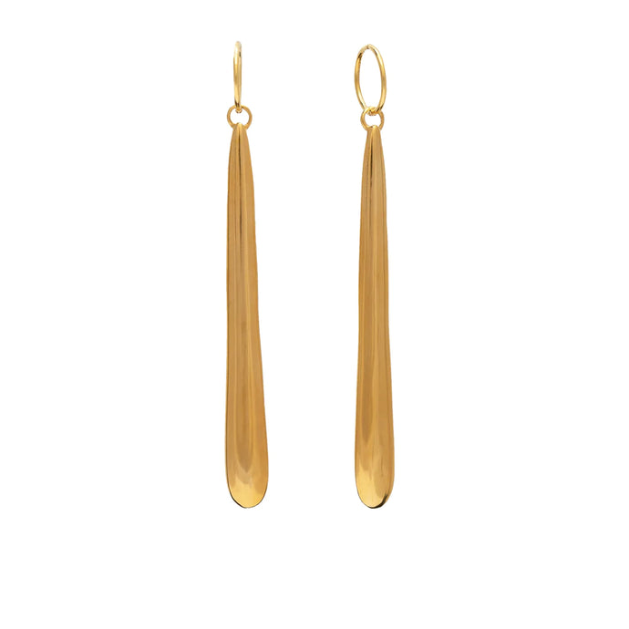 Fluidity Earrings-Gold