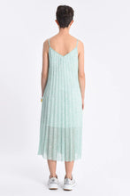 Load image into Gallery viewer, Pleated Green Dress-Light Green pop Vasa