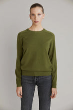 Load image into Gallery viewer, Sam 11 Cashmere Crew-Moss