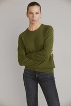Load image into Gallery viewer, Sam 11 Cashmere Crew-Moss