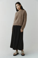 Load image into Gallery viewer, Moss Skirt-Black 100% Tencel