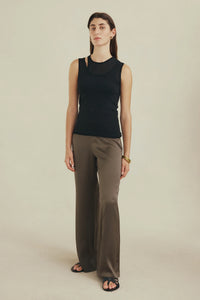 Loretta Singlet-Black