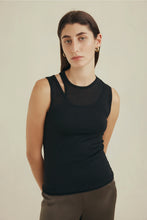 Load image into Gallery viewer, Loretta Singlet-Black