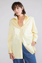 Load image into Gallery viewer, Oversized Cotton Shirt-Butter