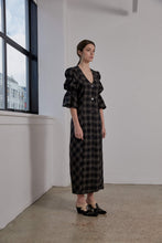 Load image into Gallery viewer, Kahlo Dress-Olive Plaid