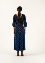 Load image into Gallery viewer, Robin Dress-Cobalt Tartan