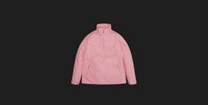 Padded Nylon Anorak-Pink Sky