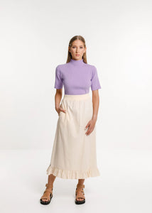 Belle Skirt-French Vanilla