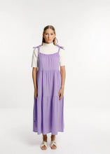 Load image into Gallery viewer, Tie Up Ziggy Dress-Purple Rose