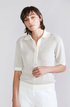 Load image into Gallery viewer, West S/S Polo-Cream Bark