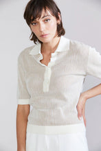 Load image into Gallery viewer, West S/S Polo-Cream Bark