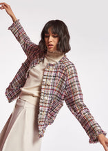 Load image into Gallery viewer, Multi-coloured Tweed Jacket-ref Compost Jacket