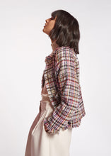 Load image into Gallery viewer, Multi-coloured Tweed Jacket-ref Compost Jacket